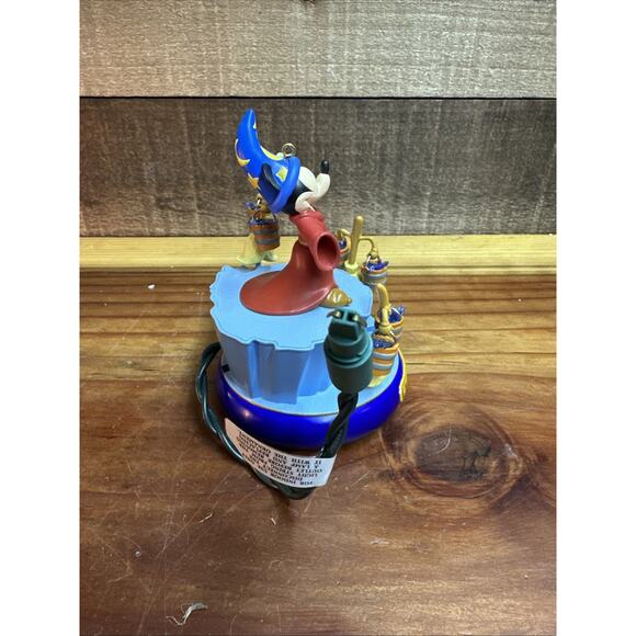 Hallmark Disney Sorcerer’s Apprentice Mickey Fantasia Ornament -missing An Arm - Picture 3 of 6